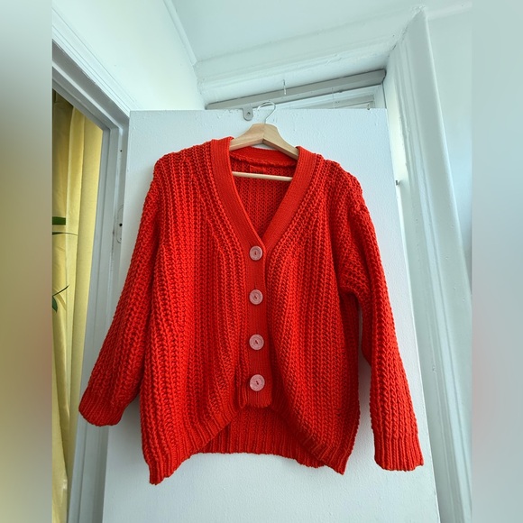 Babaa Summer Flame cardigan - Picture 1 of 2